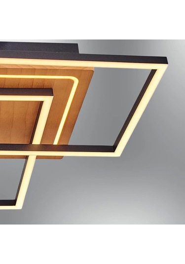 Özcan Aydınlatma 1415k-1 Plafonyer Meşe Meşe