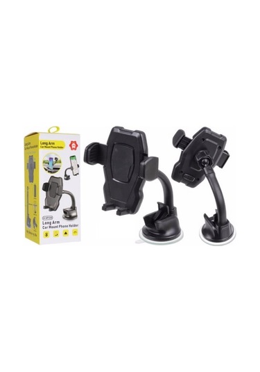 Blue Spectrum H-xp330 Ekstra Güçlü Vantuzlu Araç İçi Telefon Tutucu Siyah