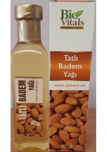 Bio Vitals Tatlı Badem Yağı 250 ML