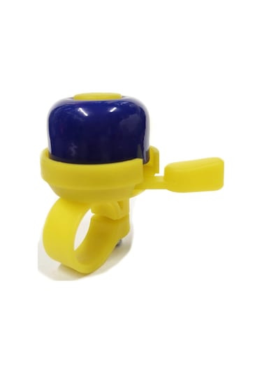 Sarissa Çocuk Bisikleti Zil 1. Kalite Plastik Gövde Metal Çan Sarı Lacivert Lacivert - Sarı