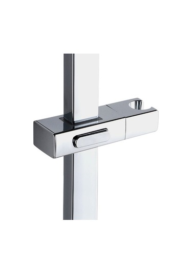 Primepickings C Yenı Duş Aksesuarları Duş Başlığı Tutucu Braketi Raf Ayarlanabilir Yedek Braket Banyo Sü 2 Katlı Gri