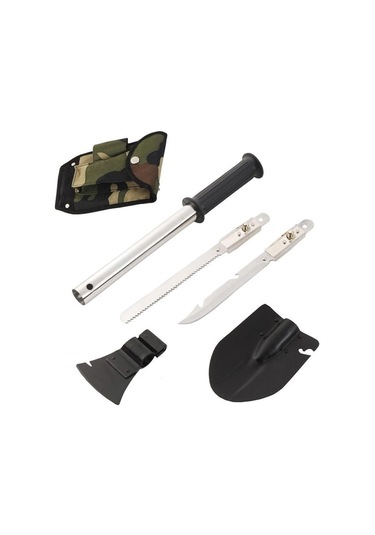 Square X-14 Kurek Set Balta-Bıcak-Testere Çok Renkli