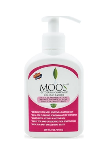 Moos Hassas Ciltler için Gliserinli Papatya 200 ML