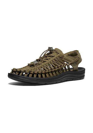 Keen Uneek Erkek Sandalet 1023381 1058 Dark Olıve/black Koyu Haki - Siyah
