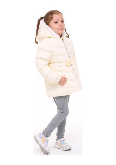 Benitto Kids Kız Bebek Çocuk Mont 51285-bej Bej