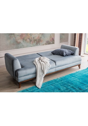 Paris Yataklı Kanepe Açık Gri Açık Gri