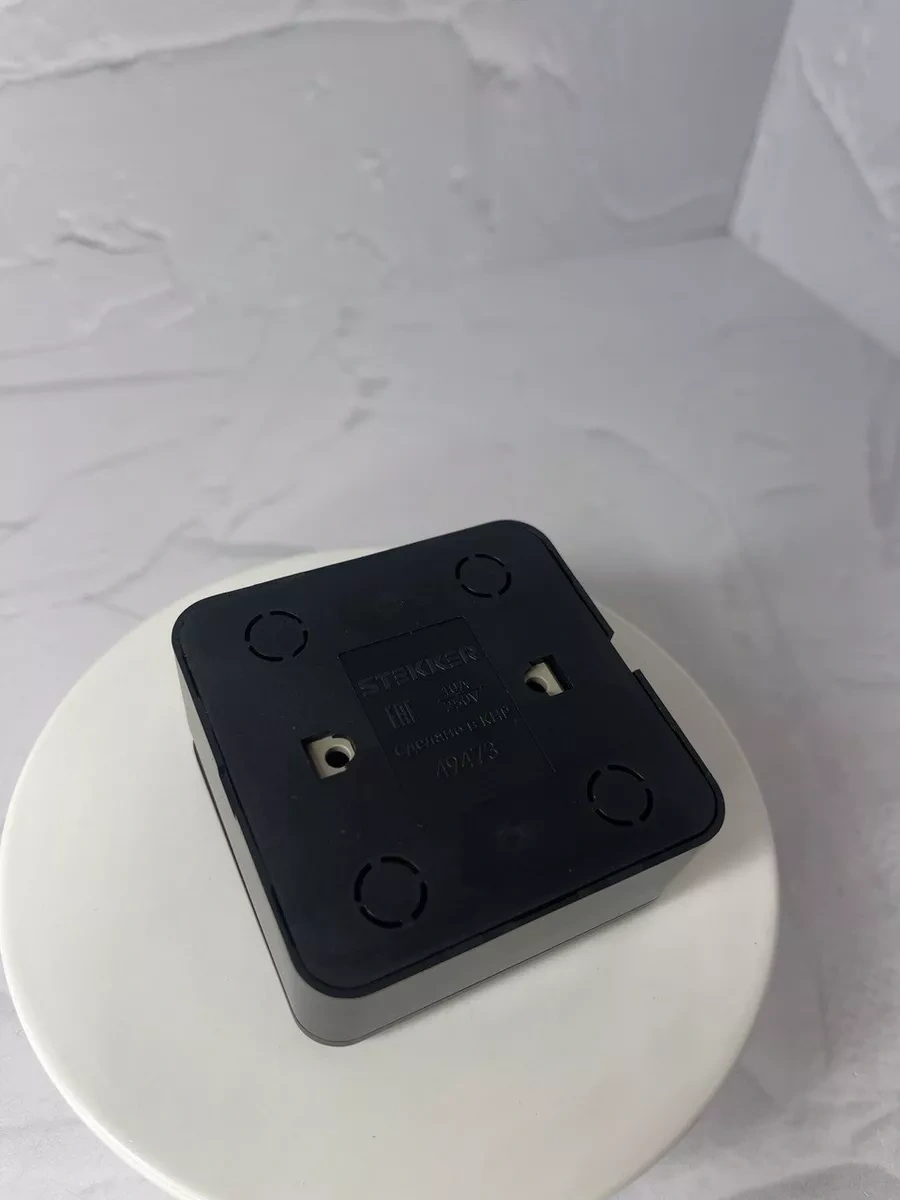 Stekker Tek Kollu Anahtar, Parlak Aydınlatmalı, Yüzey Montaj 215509970