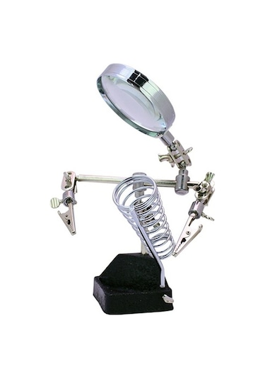 Powermaster Pm-1630 3 Konumlu Büyüteçli Havya Standı