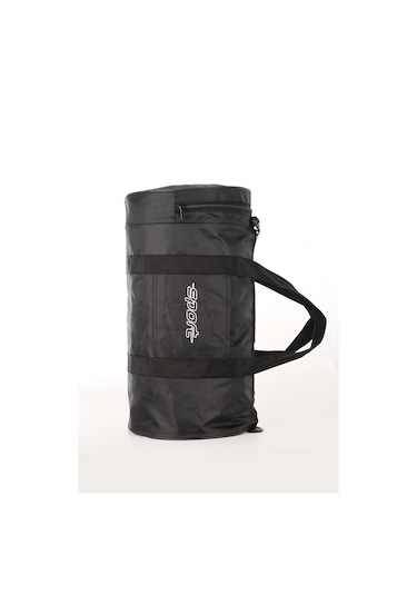 Strong Bag Kumaş Silindir Unisex Spor ve Seyahat Çantası Siyah