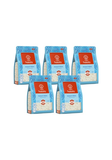 Hasata Basmati Pirinç 1 Kg X 5 Adet
