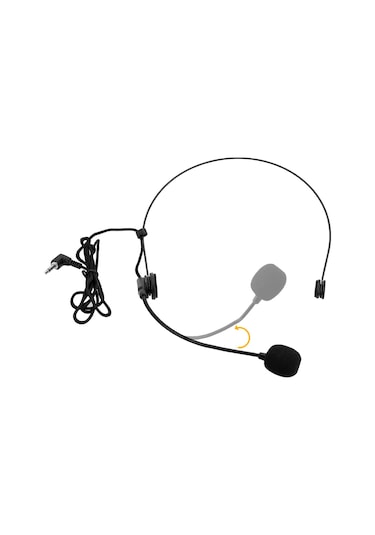 Reedark Kafa Tabanlı Serbest El Mikrofonu - Üniversite Dersleri, Sunumlar İçin Gürültü Engellli 3.5mm Konnektörlü Kulaklık Mikrofonu