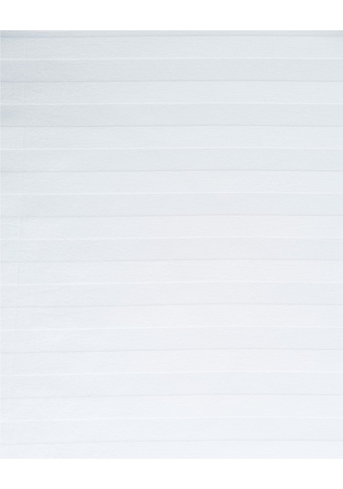 Nivora Çizgili Pamuk Saten Nevresim Takımı Çift Kişilik Premium 83 Tel Otel Serisi King Size 220x230 Beyaz