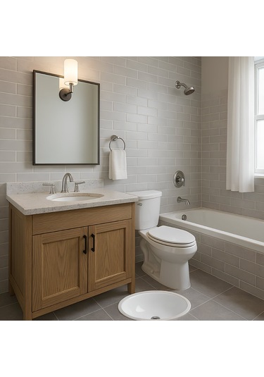 Turavit Hilton Oval Tezgah Altı Lavabo 37x47 Cm 5017 Diğer