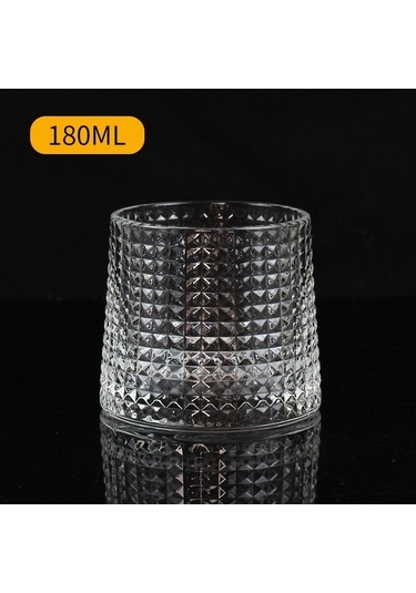Pazly Yaratıcı Şarap Kadehi - Viski Bardağı Kristal Cam, Şeffaf Bar Bardakları Şeffaf