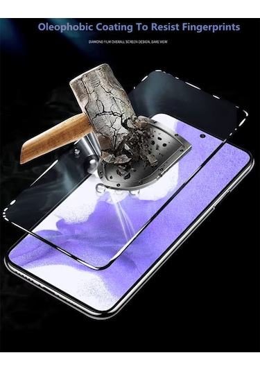 Infinix Note 50 Pro Ekran Koruyucu 9D Kırılmaz Cam - Extra Darbe Koruma - Ekranı Tam Kaplar