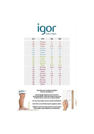 Igor Tobby Unicornio S10341 Kız Çocuk Sandalet Şeffaf