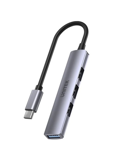 Unıtek Type-c To 4 Port Usb Hub Usb3.0 + 3xusb2.0 H1208b