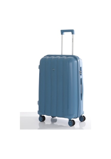 Mçs Polipropilen Valiz V305 65 Cm S18y10003365 10227 Mavi