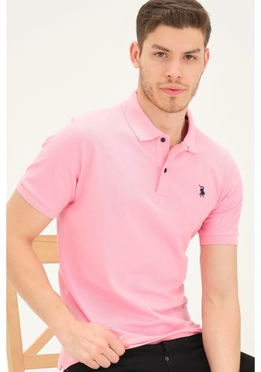 T8561 Dewberry Erkek Tshırt-pembe Pembe