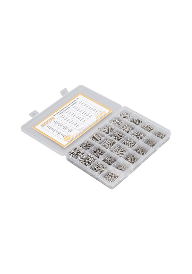 1220 Adet 304 Paslanmaz Vida Seti Kaiyi Standart