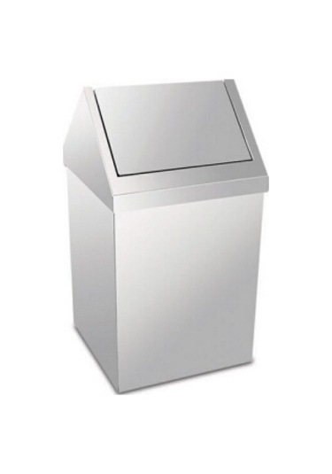Çatı Kapaklı Çöp Kutusu Çelik