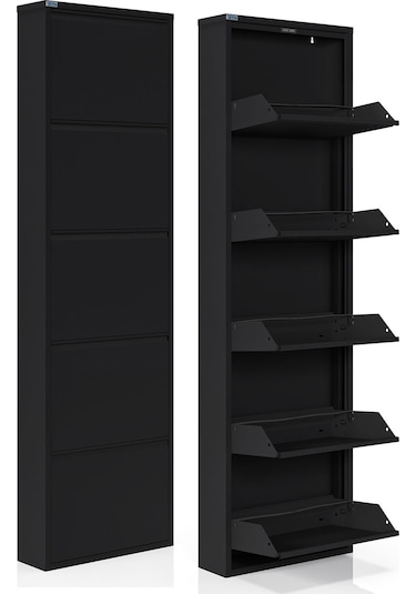 Ceha 5'li Metal Ayakkabılık - Siyah K.AYK-5 /AB9005