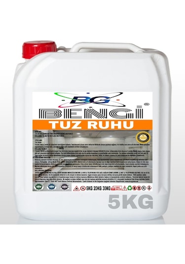 Tuz Ruhu 5 Kg Tekli