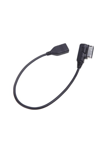 Besthome1 Mercedes-benz Amı Bağlantı Kablosu, Usb'den Amı'ye, Direksiyon Destekli, 26cm, Plug & Play, Rohs Onaylı