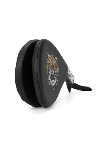 Titan Sport Taekwondo, Kick Boks Ve Muay Thai Kaplan Desenli Siyah Raket Ellik