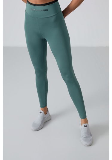 Tommylife Mint Yeşili Esnek Standart Fit Performans Kadın Tayt Takım - 95333