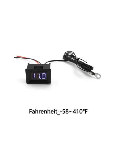 Aideepen Mini Termometre 393950 -50 210 Araç İçin Su Geçirmez Dijital Sıcaklık Ölçer Lcd Ekranlı Maviyok16 Gb1080p