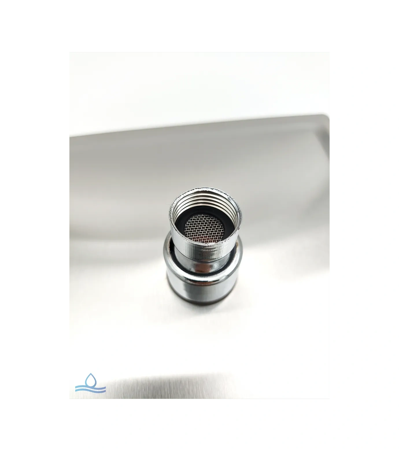 Santehvill' Paslanmaz Çelikten Üstten Tropikal Duş Başlığı 20 Cm 305705192 Saten