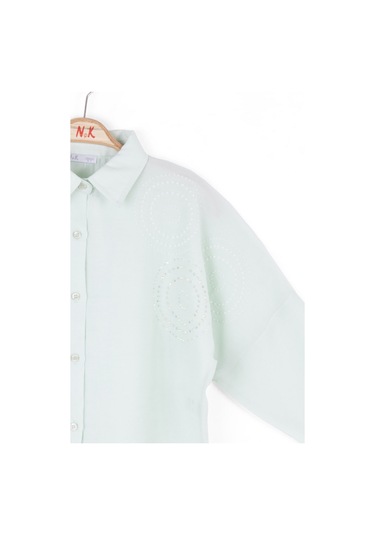 Nk Kids Virginia Kız Çocuk Gömlek 38310 Mint Yeşili