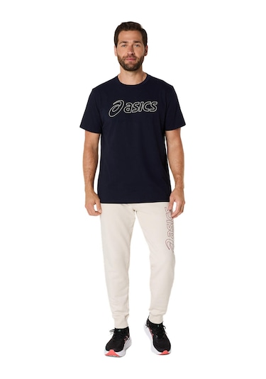 Asics Asıcs Logo Ss Tee Erkek Sax Kısa Kollu Tshirt 2031e188-403 Mavi