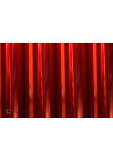 Oralight 31-029 Model Uçak Kaplama Filmi- Şeffaf Kırmızı- 1 Metre