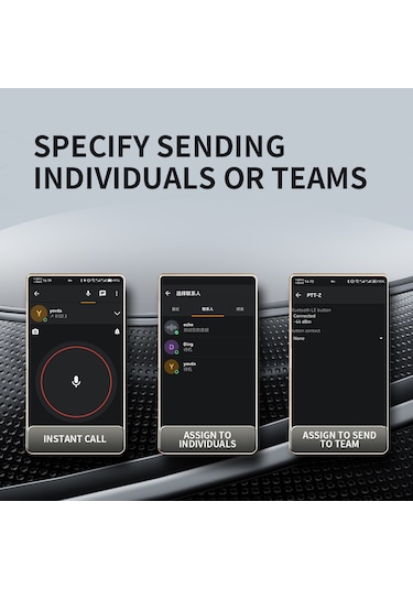 Maiyame Zello Uygulaması İle Uyumlu Bt Ptt Tuşu - 30m Mesafe, Ip67 Su Geçirmez, Tek Tıklama Konuşma Fonksiyonu