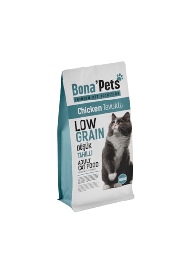 Bona Pets Premium Düşük Tahıllı Tavuklu Kedi Maması
