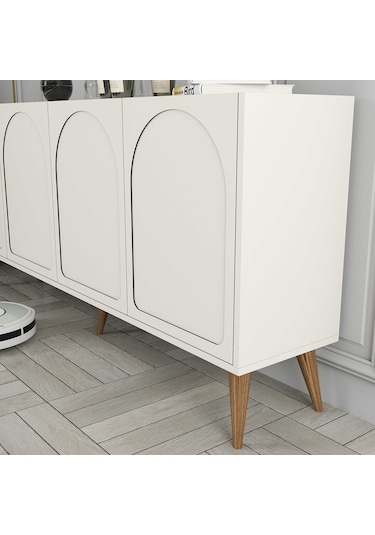 Variant Lyon Konsol - Krem / Ceviz