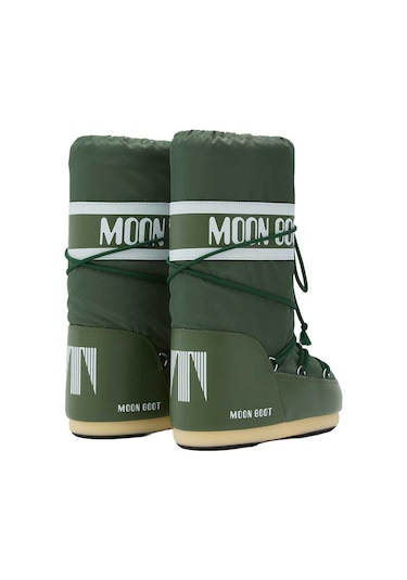 G016 Forest Green Bot Kar Kadın 80d1400440 Moon Boot Icon Nylon 35-41 Yeşil