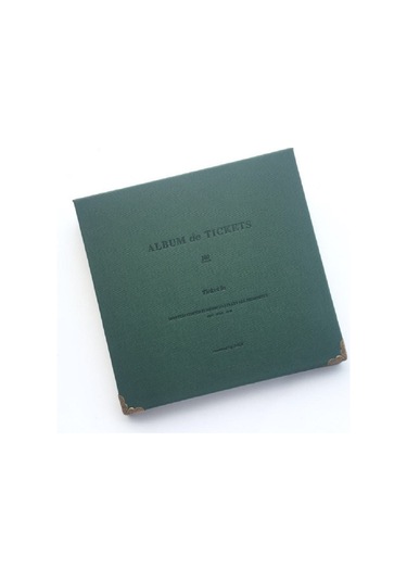 Fatura Depolama Kitabı, Konser Biletleri, Sinema Bileti, Tren Bileti, Favoriler, Albümler Kitabı Ordu Yeşili