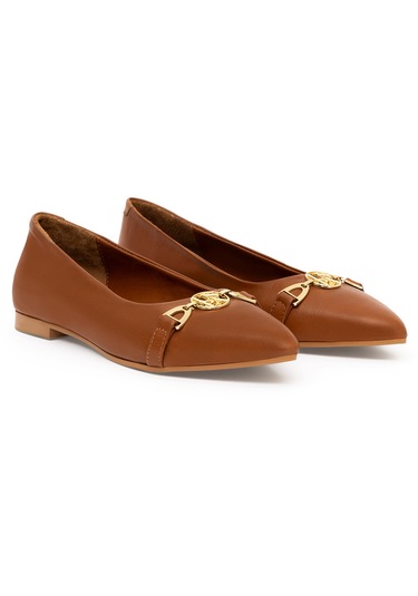U.S. Polo Assn. Kadın Taba Babet 50287171-VR099