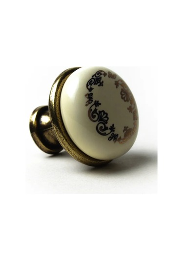 Centr Mebel'noj Furnitury Mutfak Dolapları İçin 10 Adet Bronz-krem Renkli Kulplar 141608431 Bronz Rengi