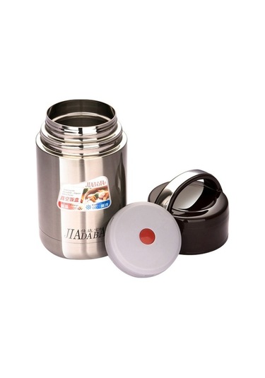 Novahub Jiadabao Paslanmaz Çelik Vakum Yalıtımlı Kaynatma Tencere, 1200ml, Taşınabilir Pirinç Tencere Çok Renkli