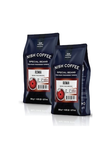 Nish Kahve Espresso Roma Kahve 2 x 250 G