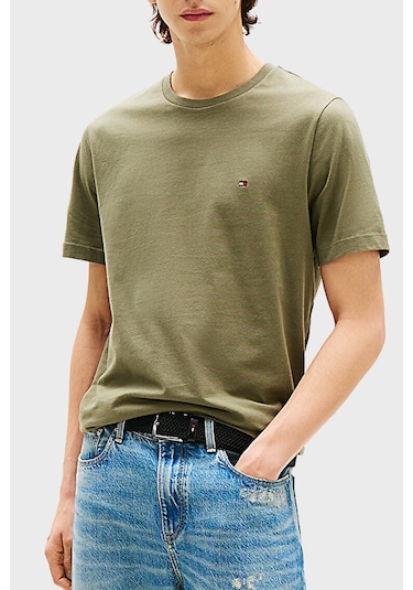 Tommy Hilfiger Erkek T Shirt Mw0mw39995 Plı Yeşil Yeşil Tommy Hilfiger Erkek T Shirt Mw0mw39995 Plı Yeşil Yeşil