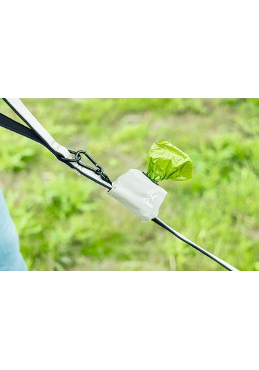 Beeztees Köpek Dışkı Toplama Poşeti Taşıma Çantası, Gri, 7,5x3,5x4cm