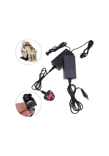 Pazly Elektrikli Kanepe İçin 29v 2a Ac/dc 2pin Adaptör Trafo Güç Kaynağı Eu Çok Renkli