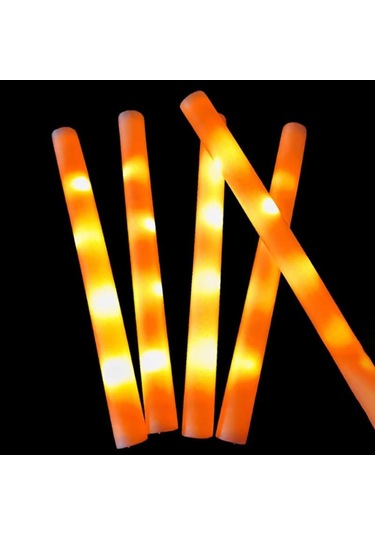 6 Adet Renkli Led Işıklı Çubuklar Rgb Led Işıklı Köpük Çubuk Neşe Tüpü Karanlık Işık Doğum Günü Düğün Parti Malzemeleri Mor