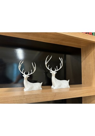 Beyaz Geyik Biblo 2 Li