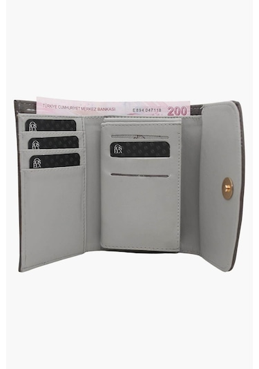 Sosela Ssl-4025 Gri Kadın Cüzdan Gri